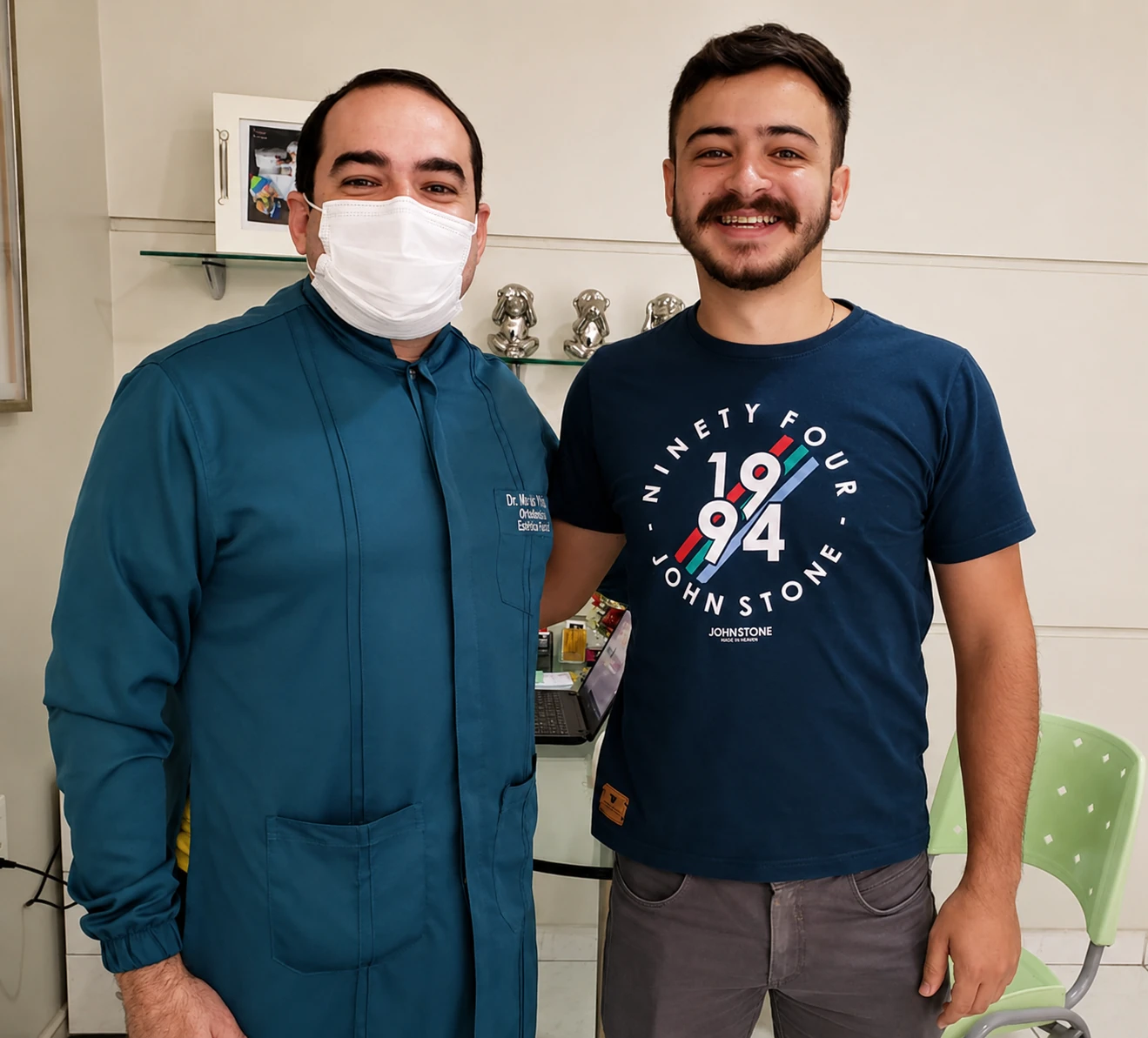 Dr. Michel Platini com paciente