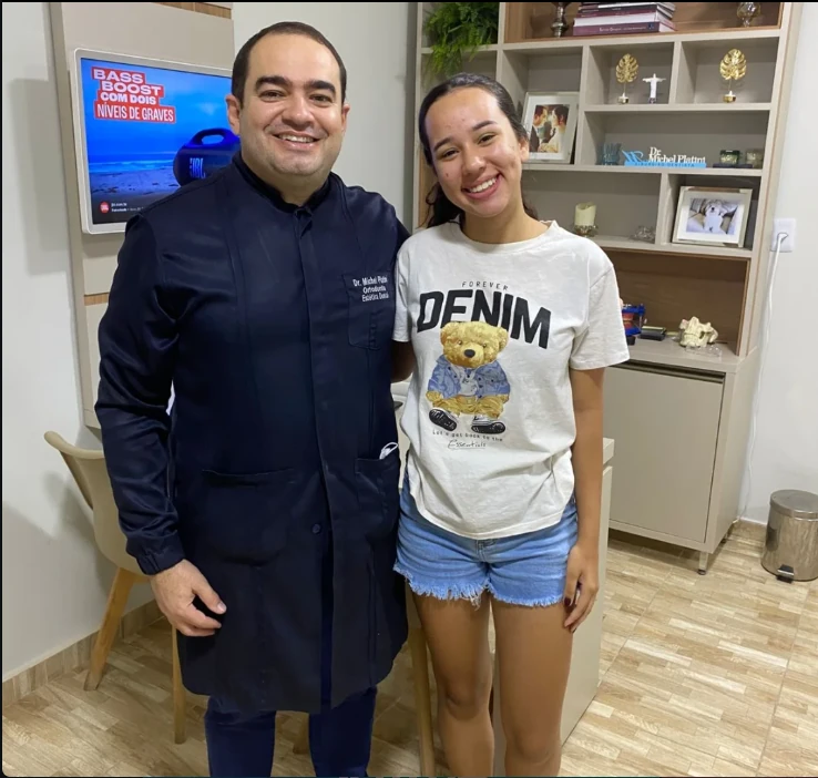 Dr. Michel Platini com paciente